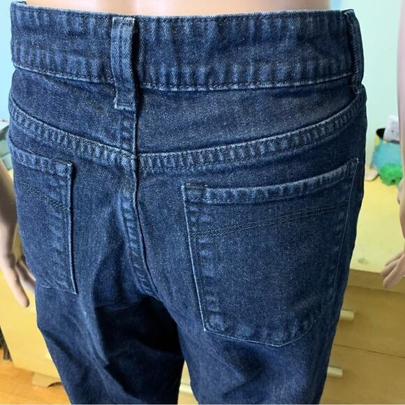 L.L. Bean Midrise Favorite Jeans 12 WESTERN Coastal Cowgirl Yellowstone Casual - Picture 4 of 5